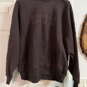 Fear of God Essentials Dark Brown Sweater